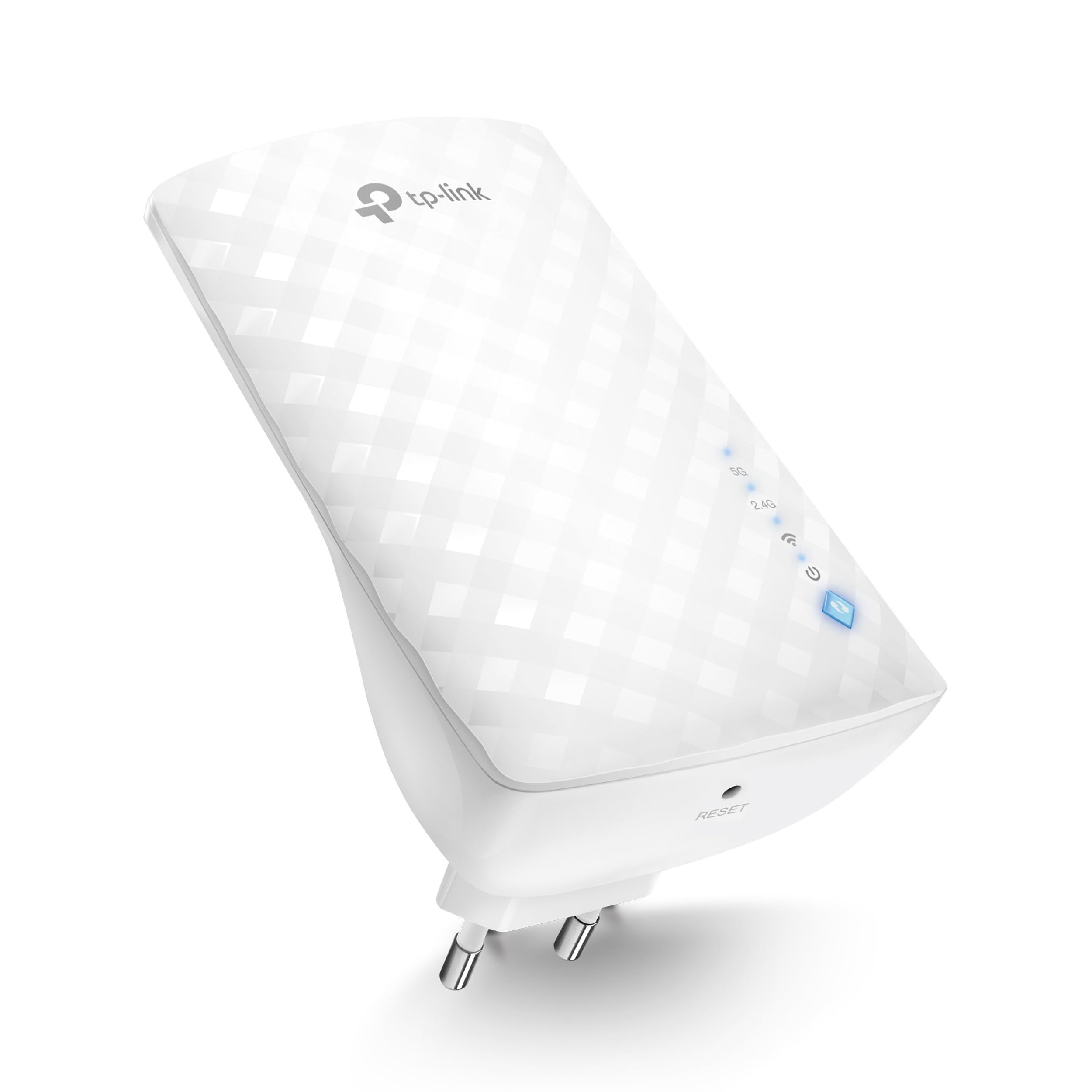 TP-Link RE190 AC750 - Amplificador Señal WiFi, 433Mbps en 5GHz 300Mbps en 2.4GHz con EU Enchufe, WPS, Indicador LED de Señal, Antenas Internas, Blanco — view 2
