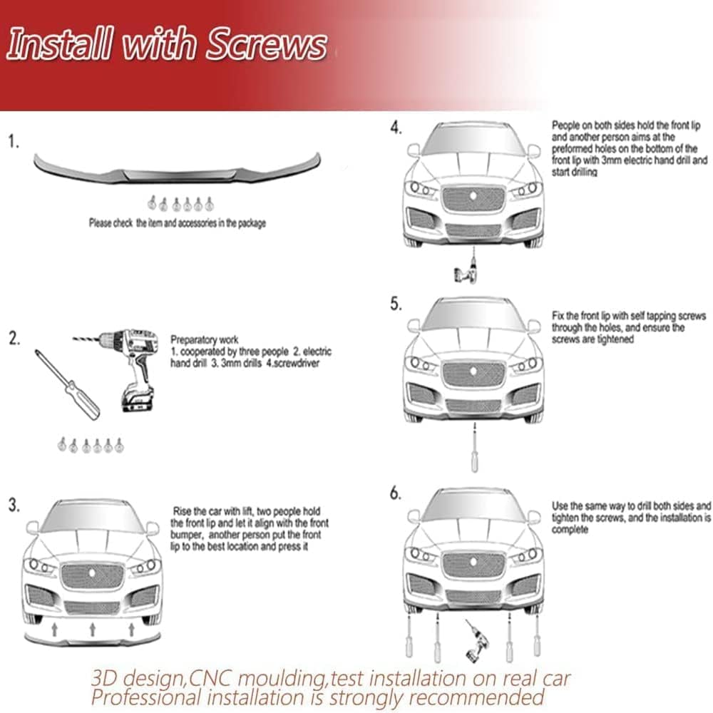 Carbon Fiber Front Bumper Lip for LEXUS IS F 2011-2012 Sedan 4-Door Front Lip Spoiler Body Kit Factory Outlet