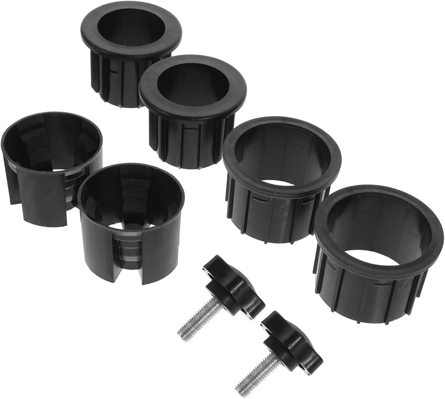 Toddmomy 5sets Umbrella Base Stand Replacement Parts Silicone Covers and Screws Compatible Patio Umbrellas Easy to Install for Beach Garden and Outdoor Use