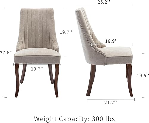 Miniatura 3 de Juego de 4 sillas de comedor modernas, sillas de cocina y comedor de mediados de siglo, sillas de cocina tapizadas de terciopelo con patas de