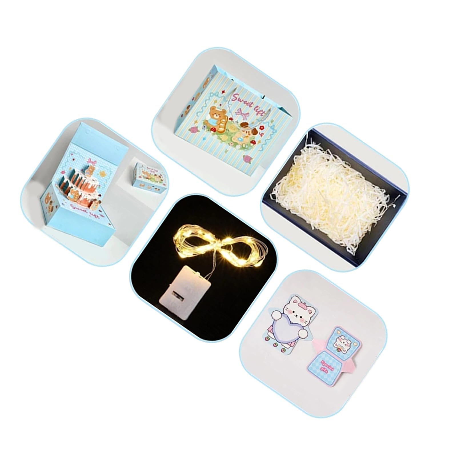our fave Adorable Party Treat Bags for Baby Showers Birthday Celebration Candy Chocolate Holder Container with Handheld Paper Bag Birthday Party Supplies