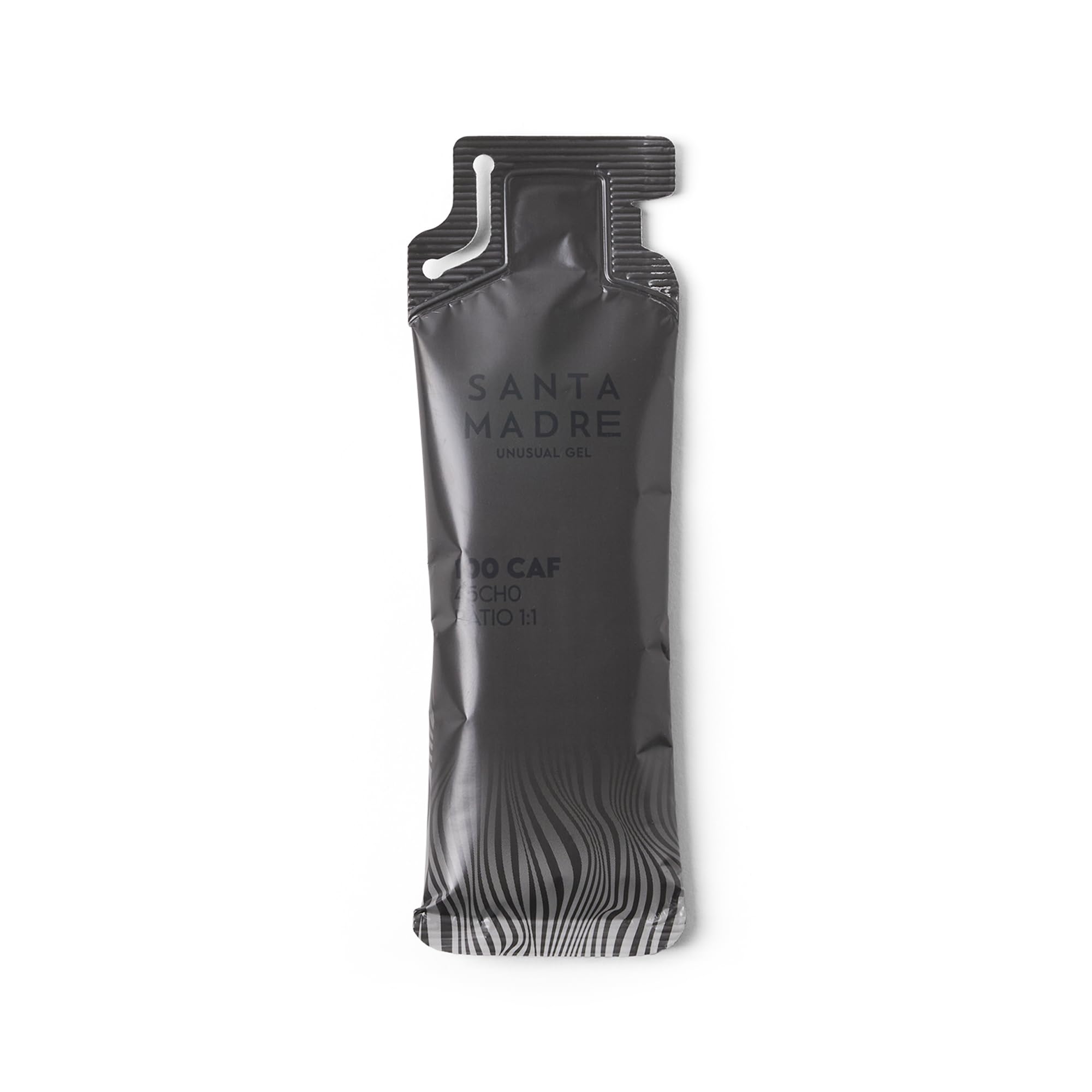 Energy Gel | Santa Madre UNUSUAL GEL 45CHO CAF | With 100mg Caffeine | Neutral Taste | Fresh Taste | 12x80g untis