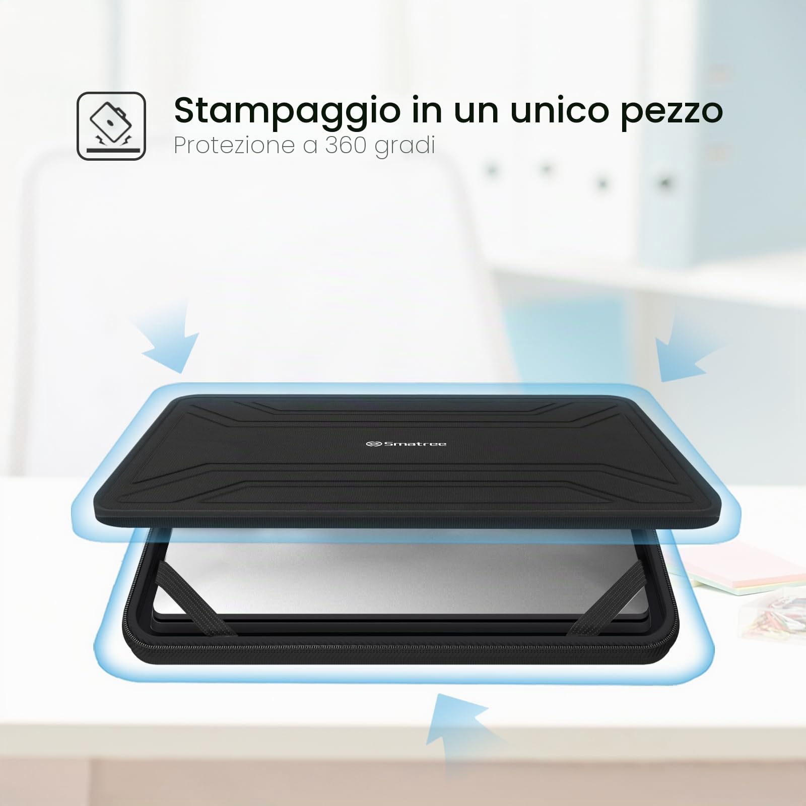 Smatree Custodia per computer portatile da 15,6 pollici, per Lenovo Thinkpad E15, 16 pollici, Lenovo IdeaPad Pro 5, custodia rigida per Lenovo Computer, custodia sottile, impermeabile