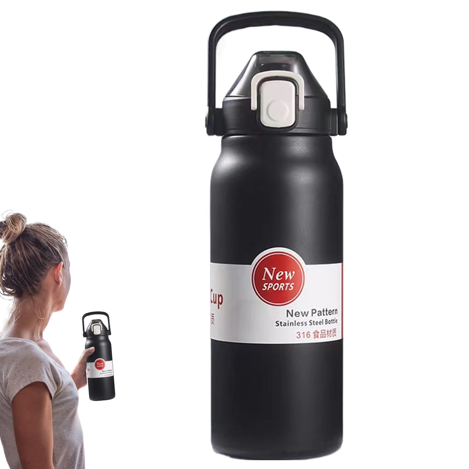 Gourde isotherme sport de camping randonnée voyage et travail