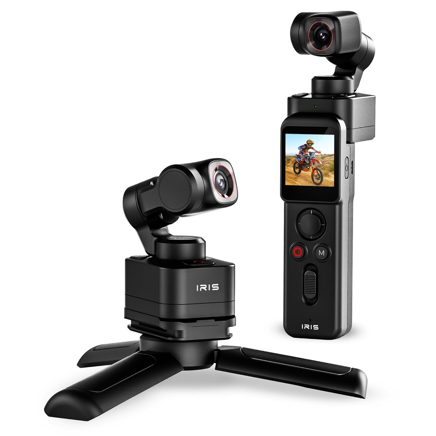 4K Action Camera - with Dual AMOLED Display 1/1.3" CMOS Sensor, 3-Axis Gimbal Stabilizer, AI Tracking, 512GB Support, 160-Min Battery, Best Video Camera for Youtubers & Instagram-picture-30