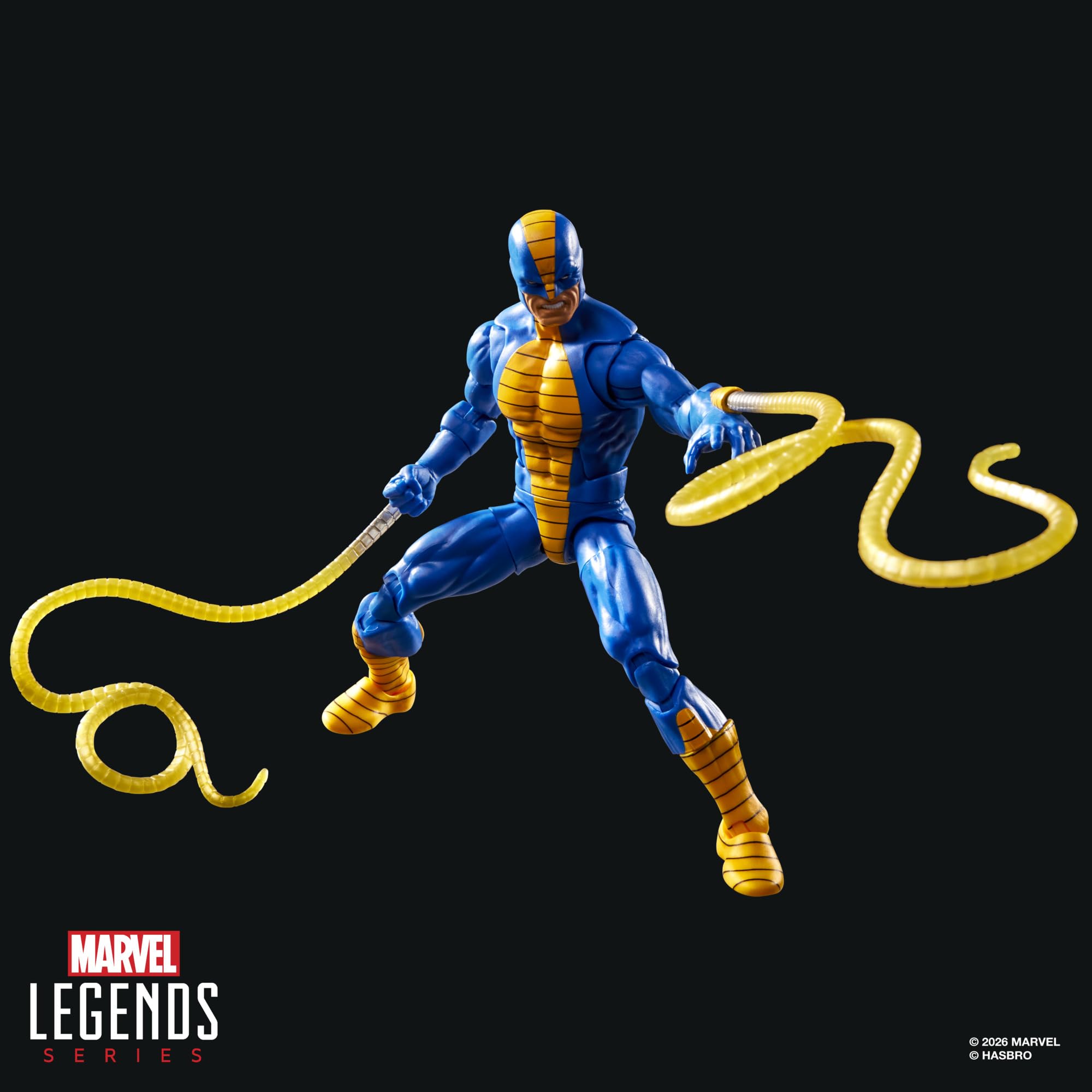 Marvel Legends Series, Secret Wars, Constrictor, Figura Retro Coleccionable de 15 cm con Escudo lenticular, Inspirada en los cómics de Marvel