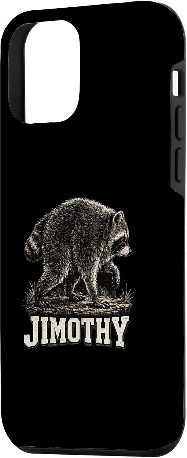 Lone Raccoon Jimothy Survives The Woodlands Meme Fan Support Case for iPhone 12 mini image 2