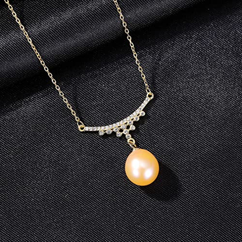 Pendentif perle d'eau douce naturelle le choix d'un bijou qui ne ternit pas