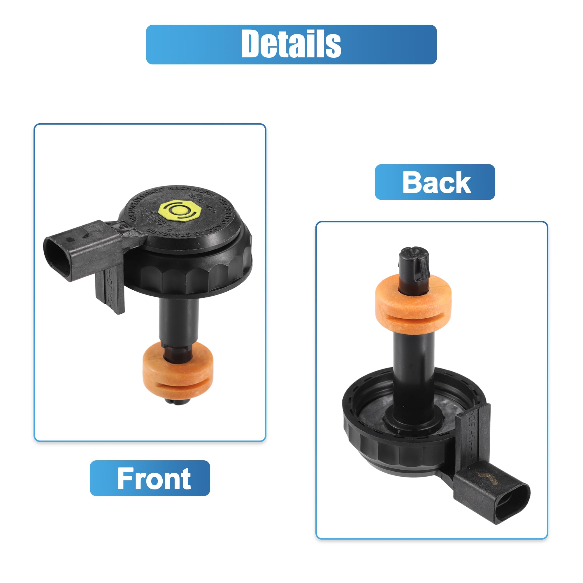 Amazon.com: X AUTOHAUX Brake Master Cylinder Cap Cover No  