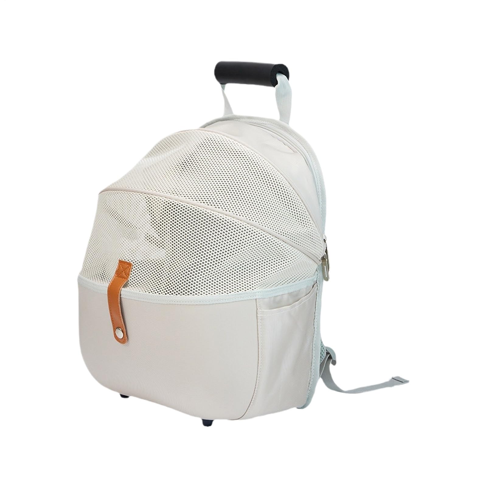 Pet Carrier Bag - Bolsa de transporte plegable ligera con ventana de malla y cojín suave | Ideal para actividades de senderismo y viajes cortos diarios con Ha