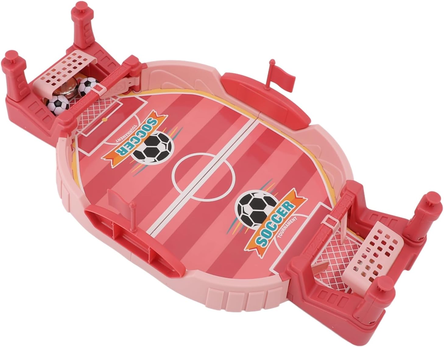 DAN&DRE Two Player Tabletop Game Finger Soccer Table Game Parents and Interactive Soccer Puzzle Toy for