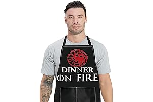 WZMPA Targaryen Dragon Kitchen Apron, Game of Thrones Apron