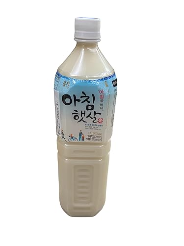 Bebida de arroz matutina Woongjin comienza tu día con un nutritivo sabor coreano  50 onzas líquidas (paquete de 1)