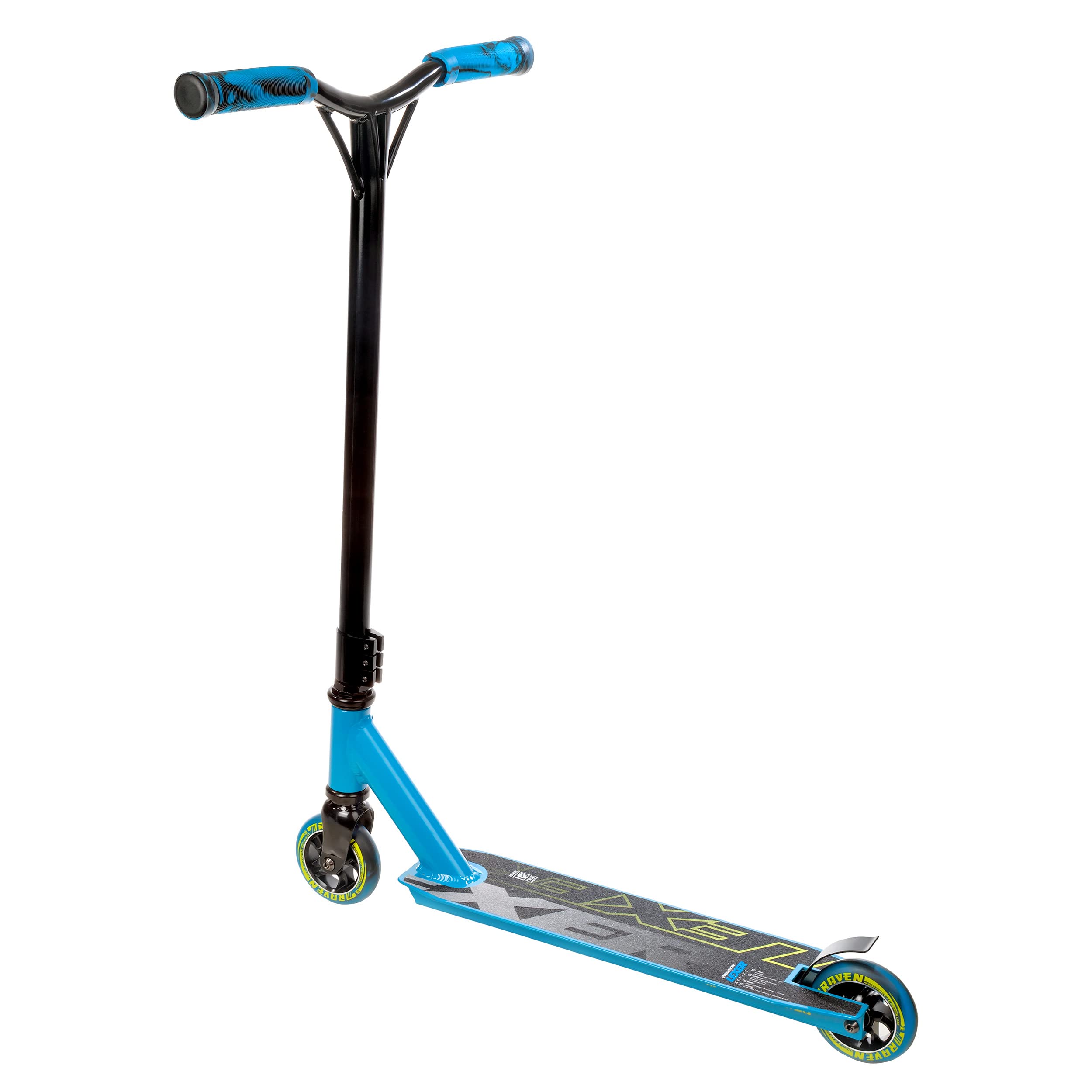 RAVEN Stunt/Freestyle Scooter, scooter, step, Cityroller Evolution Lexer 100 mm (Blue/Lime