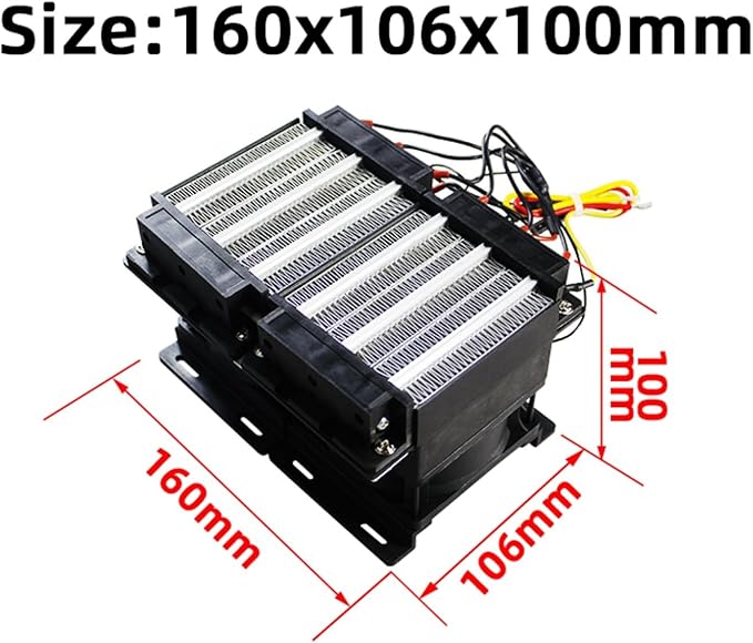 Calefactor Eléctrico Cerámico PTC 1500W 220V con Ventilador miniatura 2