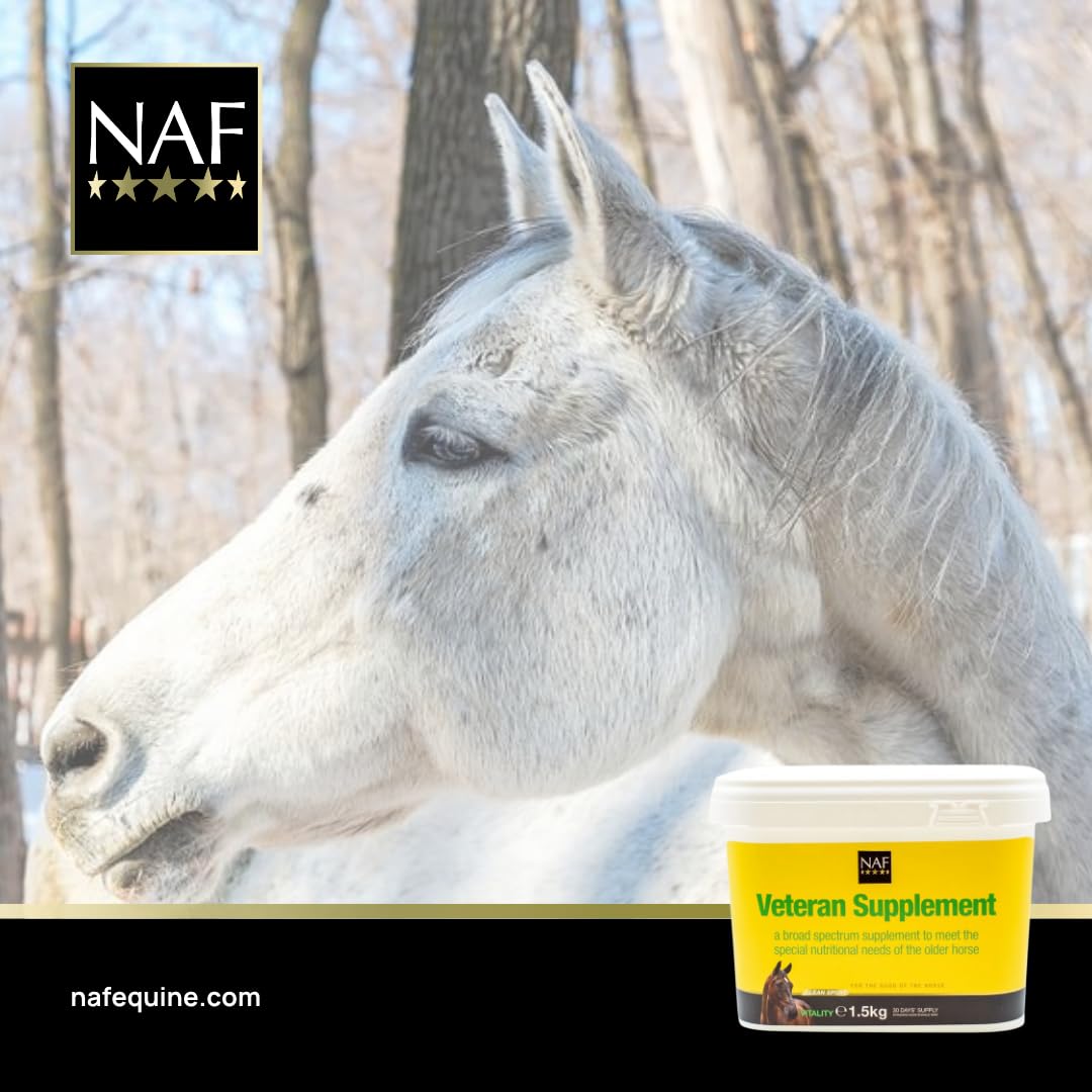 NAF Veterano Más Viejo Suplemento para Caballos - 1.5kg