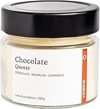 MINERVA - Vela Aromática Perfumada Incrível Aroma de Chocolate Quente - 150g