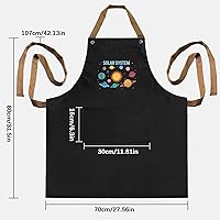 Vista 3 de Solar System Planets Science Space Apron For Mens