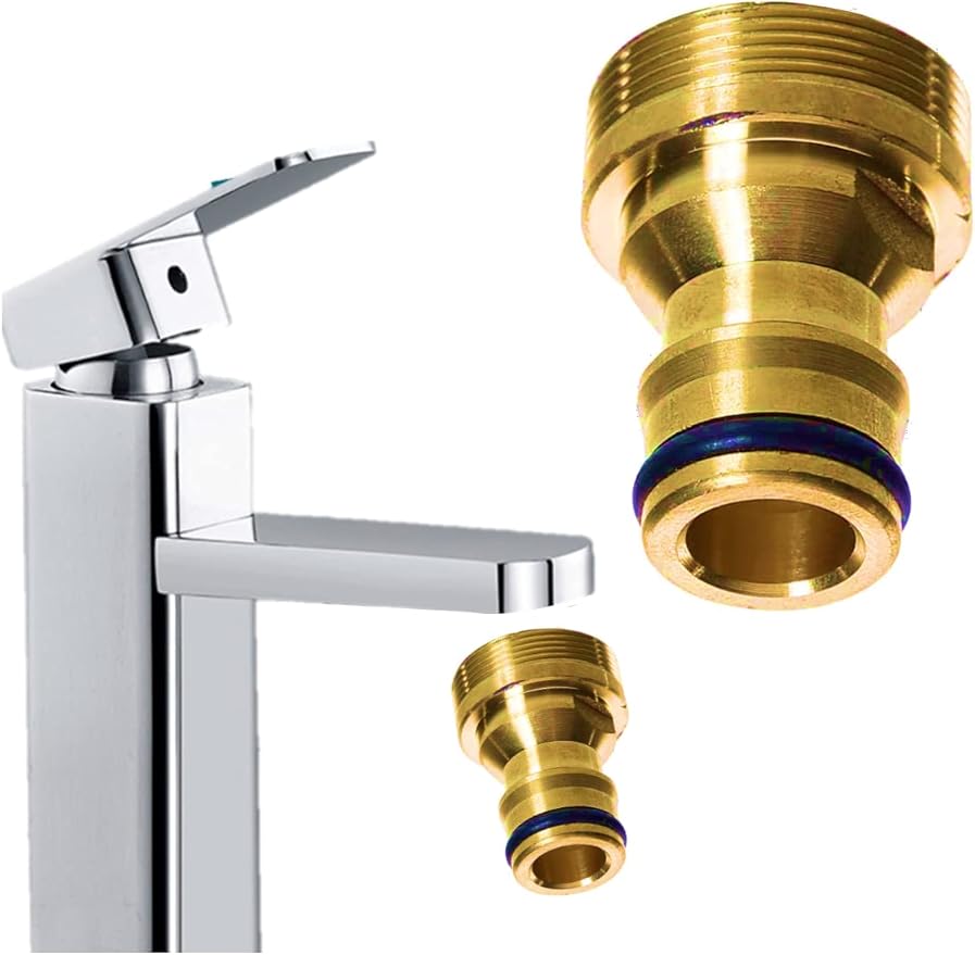 ZOTTI Tap to Garden Attachment Brass Kitchen Sink to Garden Hose