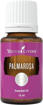 Young Living - Palmarosa Essential Oil 15ml | Aromatic Diffusion Blends | Healthy-Looking Skin Support | Rejuvenating Skincare | Tranquil Atmosphere Aromatherapy