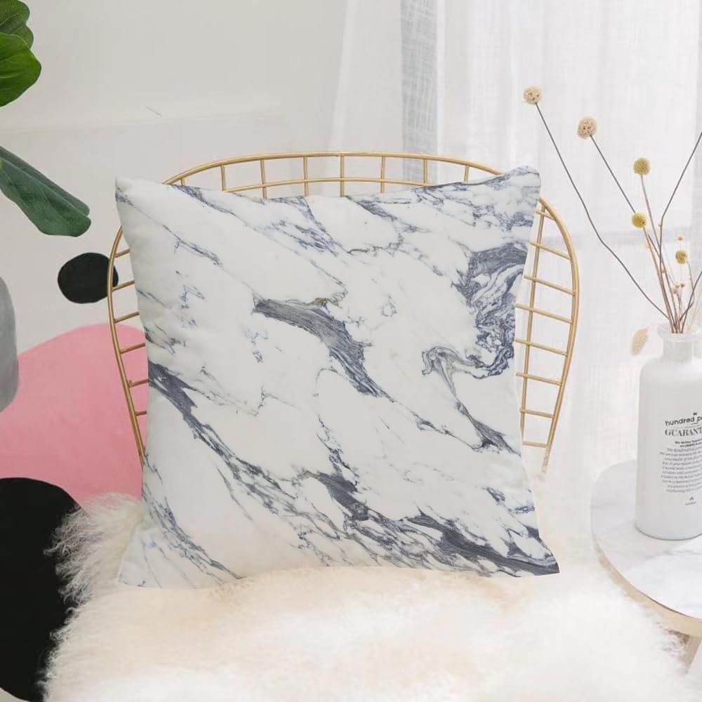 HYOSXW Cushion Cover,Throw Pillow Case Home Decorative for Living Room Bedroom Sofa Chair 16X16 Inch,Marble, antique marble, structured ocean style, organic granite, rock formation,Pillowcase 40X40cm