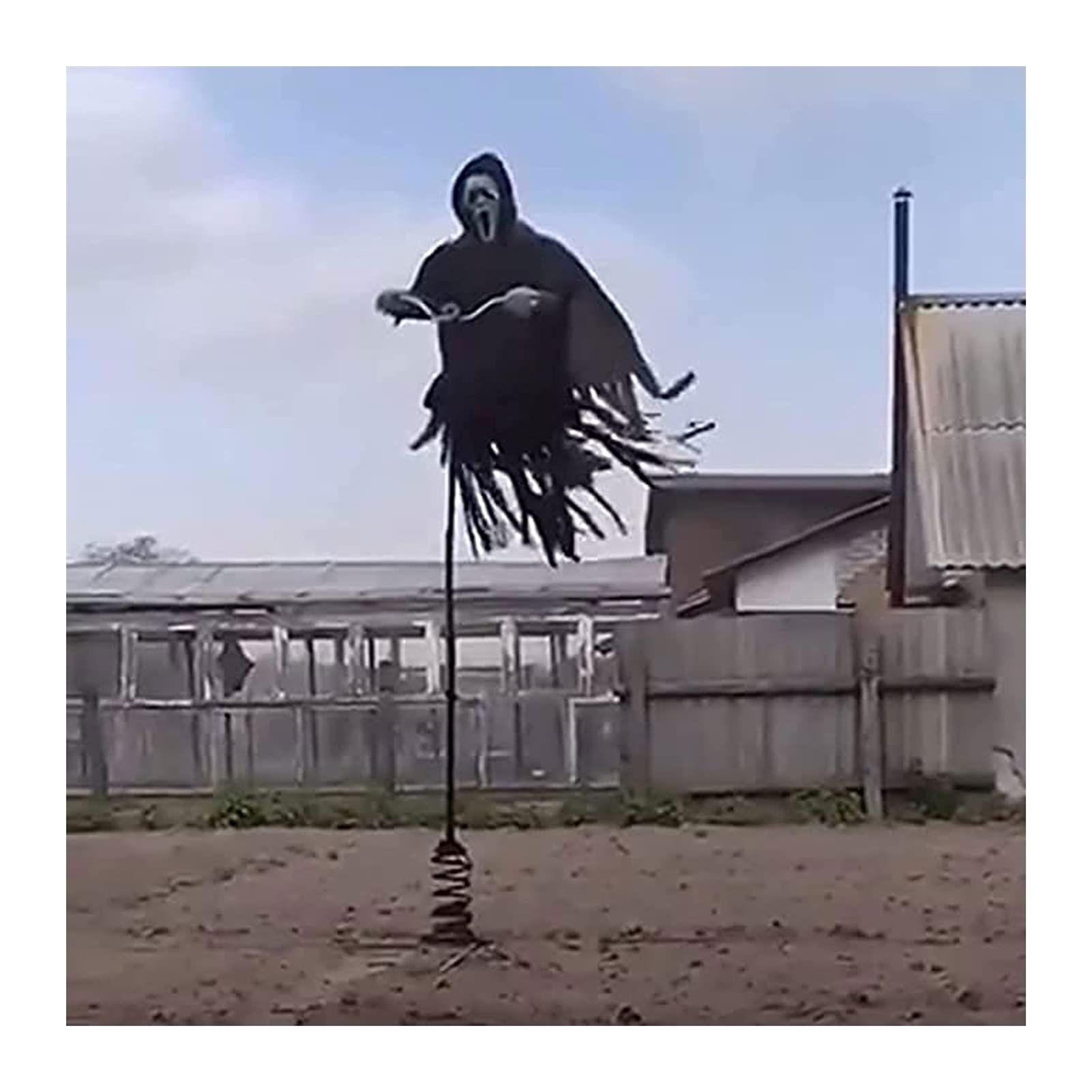 Windsock Ghostface Halloween effrayant pour sublimer votre jardin extérieur