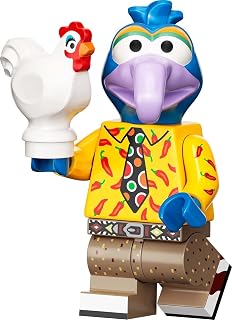 Gonzo Minifigure Series 71033 (Sealed). Compatible with Other Lego Muppets Sets