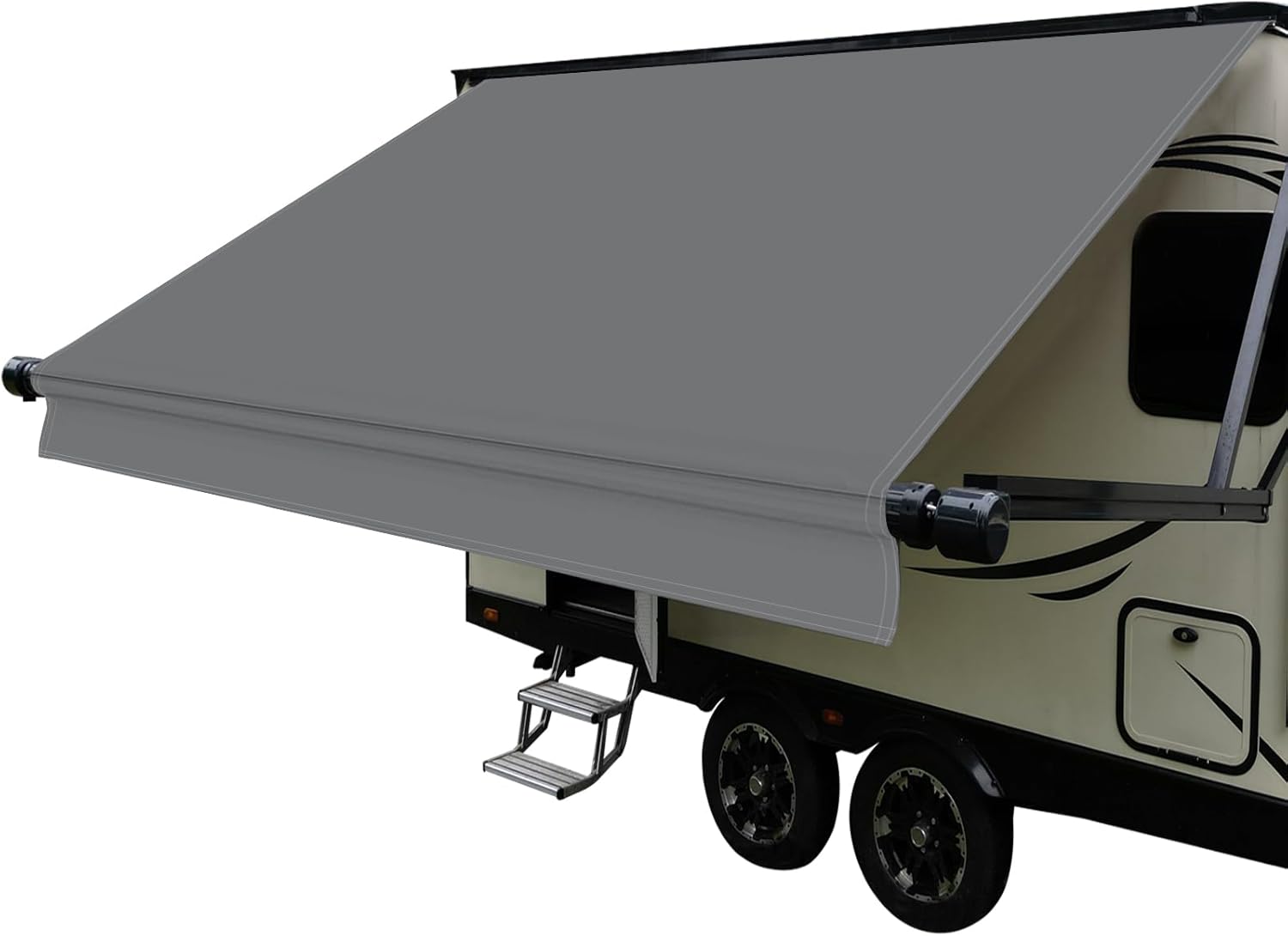 Dulepax RV Awning Fabric Replacement(20.2ft Fabric) Heavy Duty 16 oz