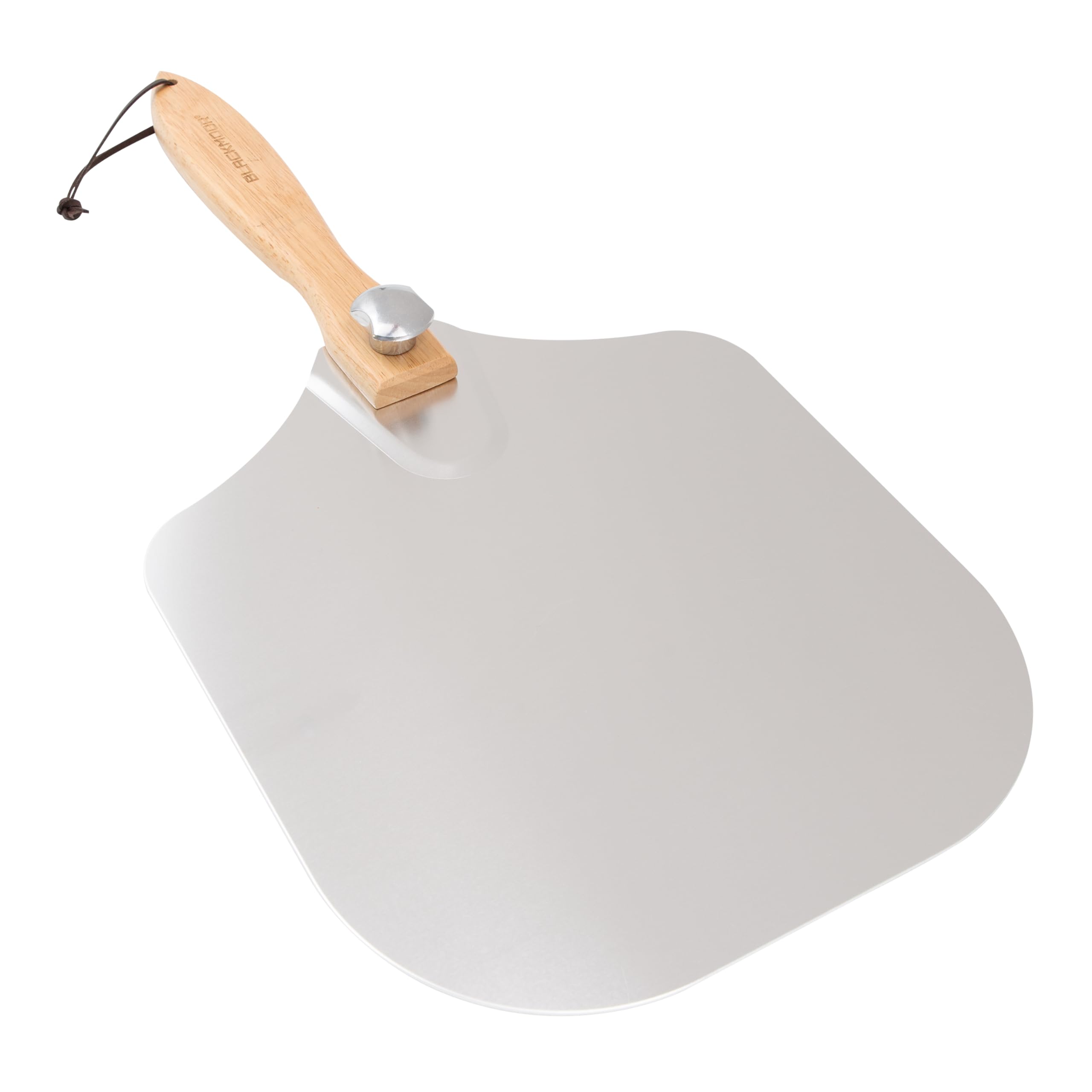 Blackmoor 65369 Pizza Peel with Detachable Handle / 12” x 12” Paddle with Foldable Handle/Aluminium Pizza Oven Shovel for Homemade Baking Pizza, Bread, Pies