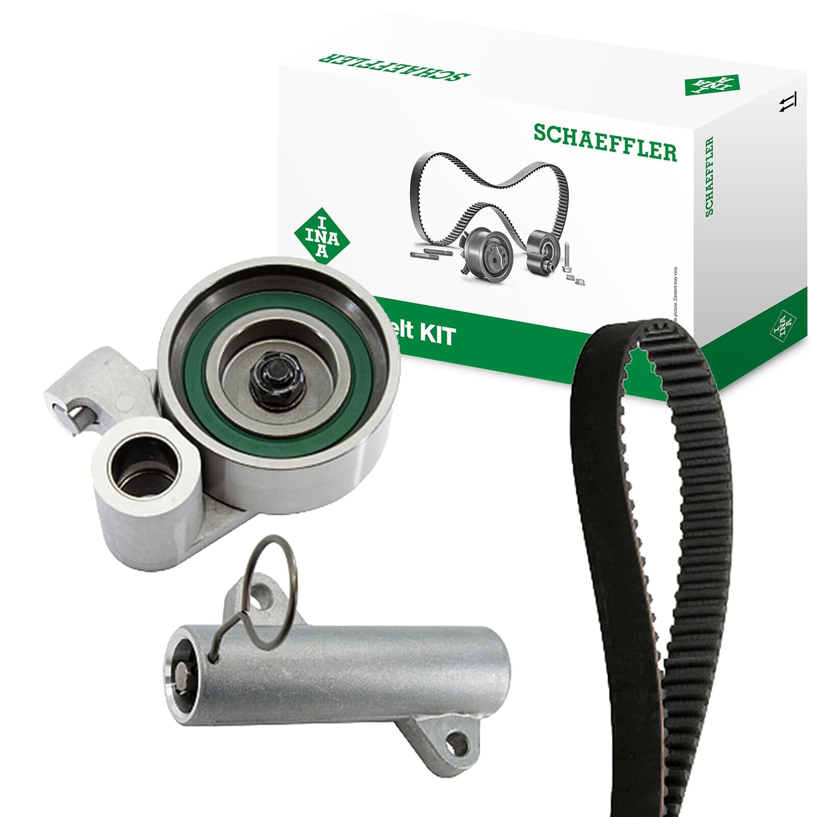 INA Kit de correa de distribución 530 0719 10 28,5mm Compatible con TOYOTA LAND CRUISER 90 J9 LAND CRUISER KDJ12, GRJ12 HILUX III Pick-up TGN1, GGN2, GGN1, KUN2, KUN1 HILUX VI Pick-up N1