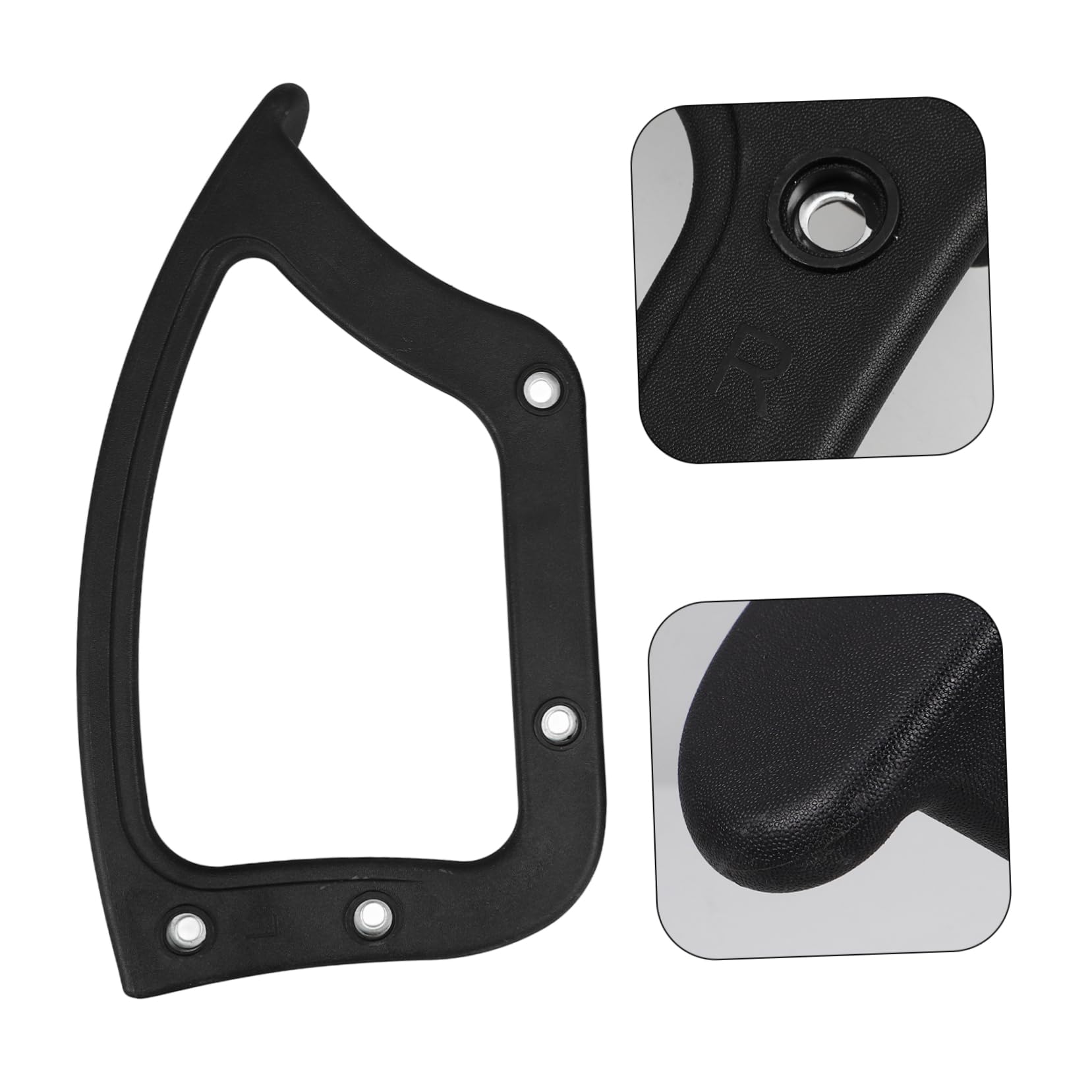VILLCASE Accesorios para Reposabrazos De Silla Profesional De Plástico Reemplazo Resistente para Silla Uso Diario Material De Oficina