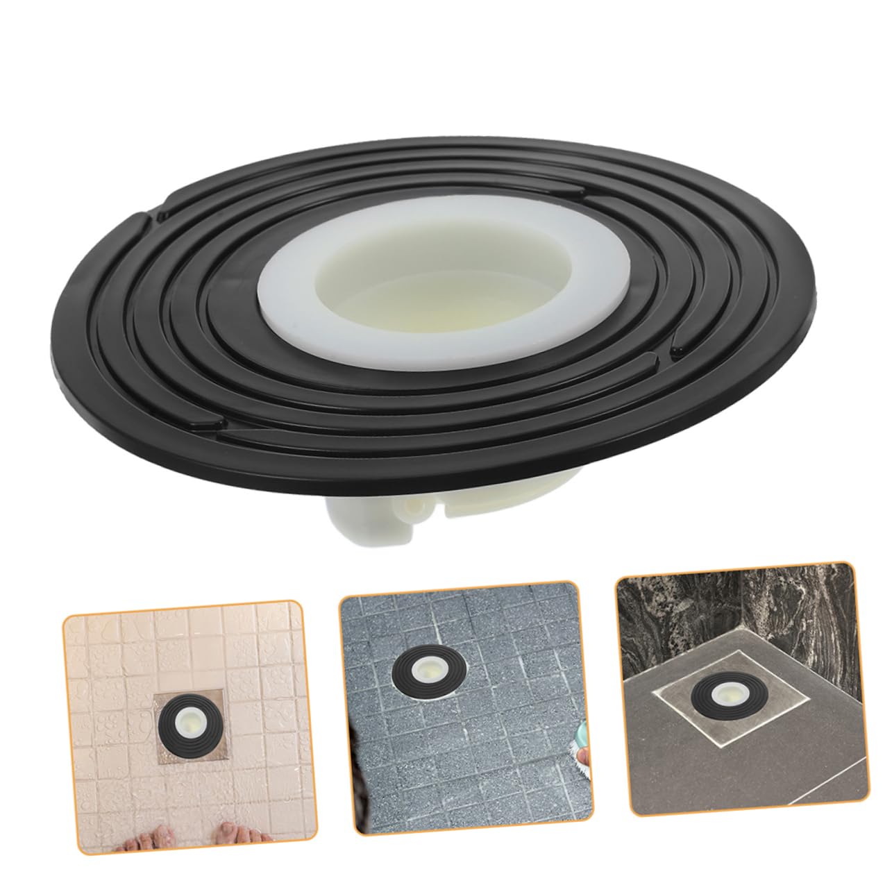 SHINEOFI 5 Sätze Bodenablauf Filter Kunststoff Abflusssieb Für Haarfänger Und Abflusshaarsieb Einsetzbar Für Bodenabläufe Einfache Installation Und Effektiver Schutz Gegen 2 Stücke * 5