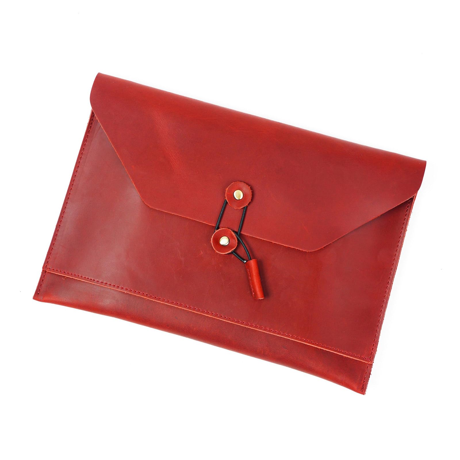 Porte-documents en cuir synthétique pour femme