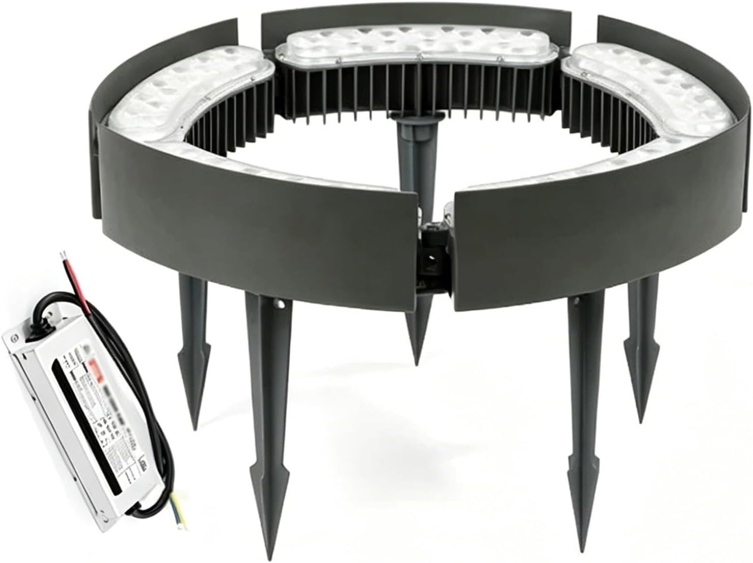 k3Mq9Rw Solar Tree Lights 24V DC LED Tree Ring Lights, Suitable For Decorating Commercial Palm Trees(Rgb,5 Packs)