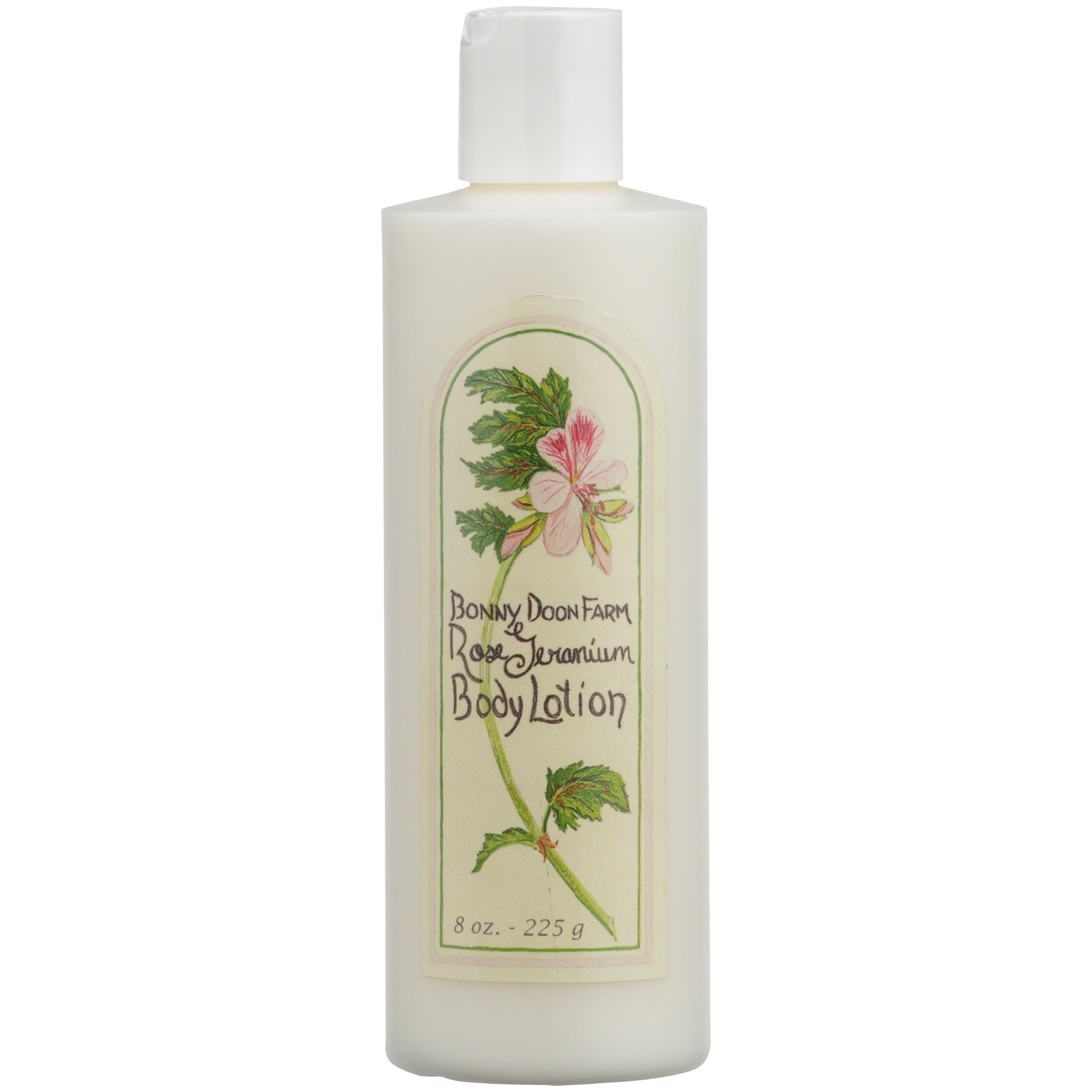 Rose Geranium Body Lotion, 8 OZ