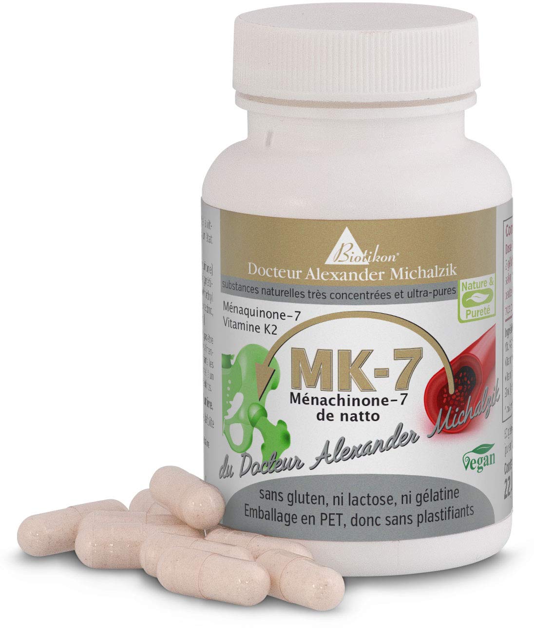 MK-7 - Vitamine K2 du Docteur Alexander Michalzik