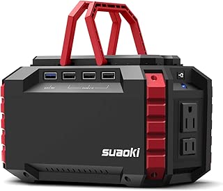 suaoki ポータブル電源 S270 40540mAh/150Wh 家庭用蓄電池 PSE認証済み 三つの充電方法 AC(150W) DC(180W) USB出力 急速充電QC3.0 車中泊 キャンプ 釣り アウトドア 防災グッズ 地震 停電時に 二年間保証
