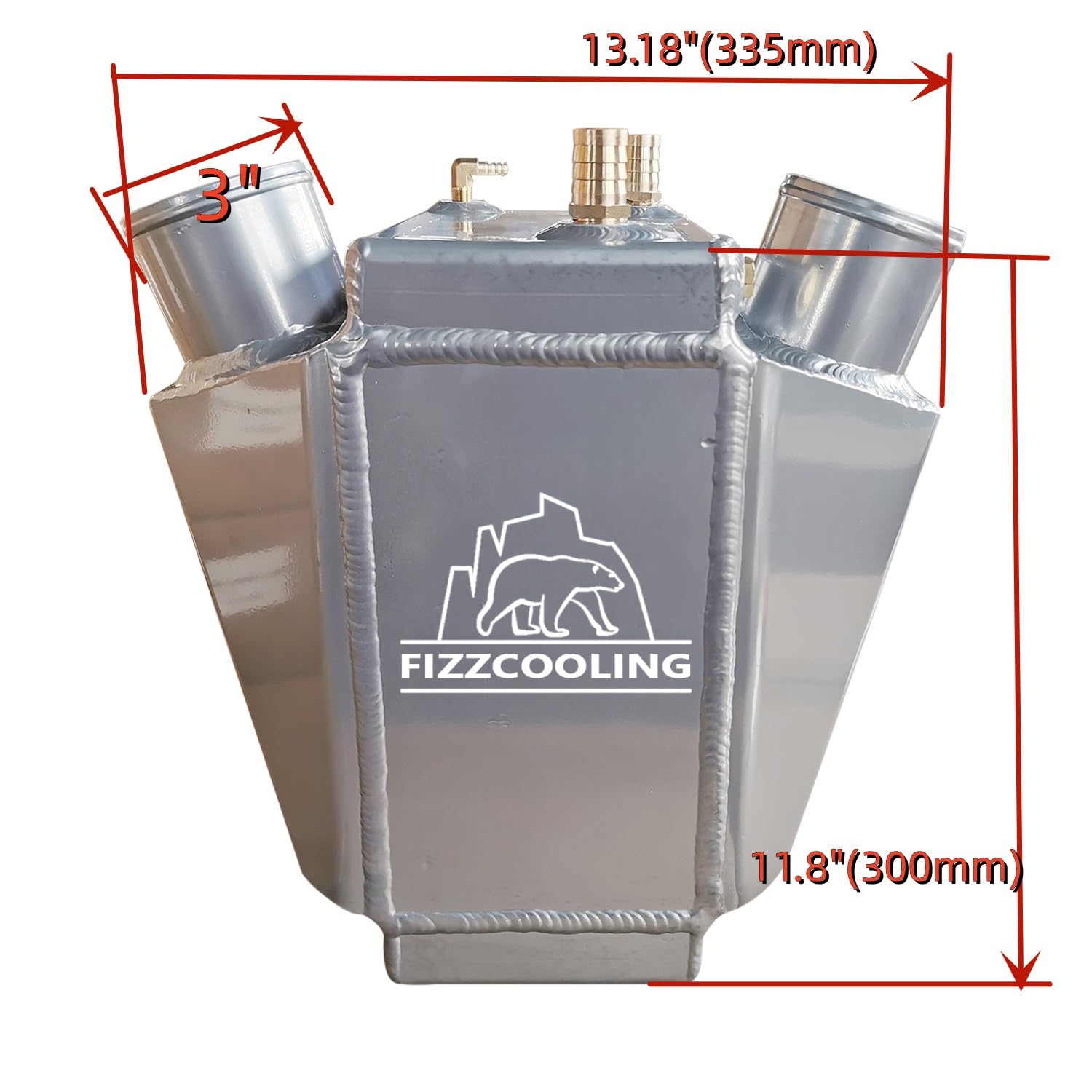Amazon.com: FIZZCOOLING Intercooler+Tubing Kit Without BOV For