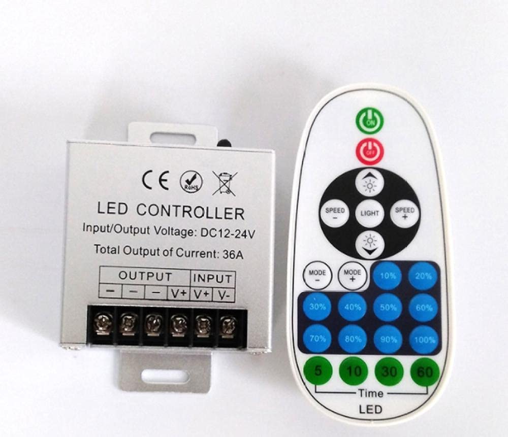 Lowvoltage Remote Control Led Dimming Controller 12v24v Highpower