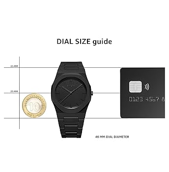 新品同様 D1 MILANO Polycarbonate PCBJ10 D1 MILANO PCBJ10 Polycarbon Black Dial Quartz Analog Watch