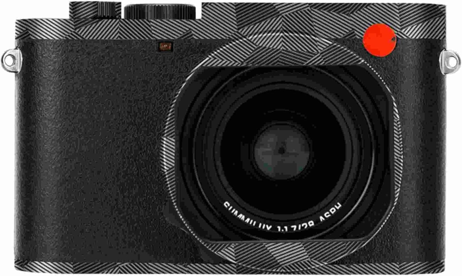 Kiorafoto Q3 Camera Body Skin, Anti-Scratch Anti-Wear Camera Body Skin Cover Protector Film for Leica Q3 Digital Camera Protective Decoration Sticker - Black