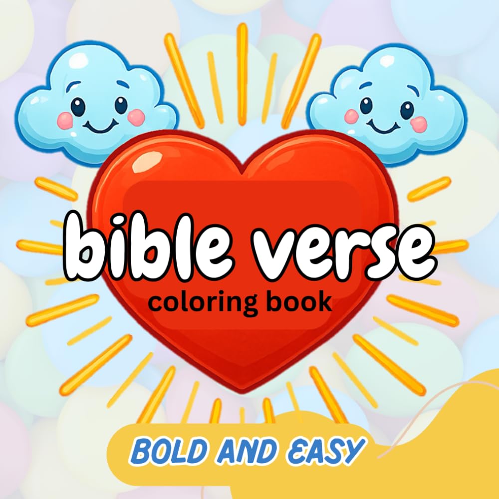 bible verse Coloring Book bold and easy: Bible Verse Coloring Book – Bold & Easy Scripture Pages for Kids & Adults | Uplifting Faith Designs ... Joy – ... Joy – Adult Coloring Books for Every)