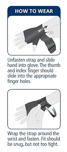 FitPro Guante de soporte activo, pequeñomediano, marca exclusiva de Tienda