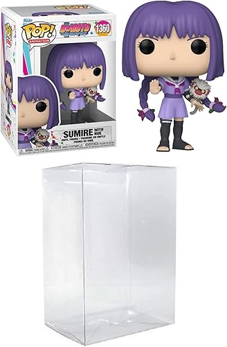 Funko Pop! Animación: Boruto - Naruto Next Generations Sumire con Nue incluido con un protector de ático de Byron