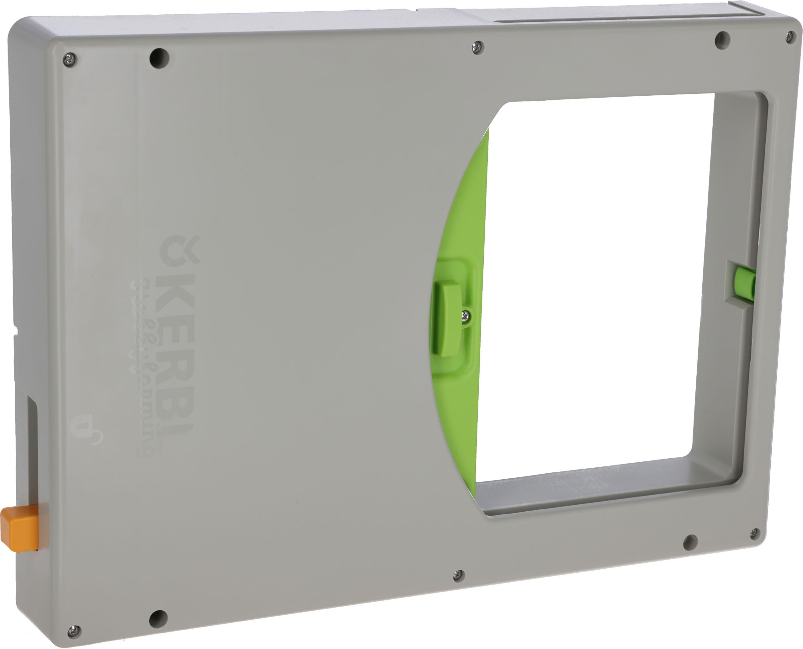 Kerbl Hobbyfarming Smartcoop Drzwi dla Kurczaków, Klapka dla Kurczaków, 57 x 7.5 x 40 cm, Plastik, Kury, Detekcja Światła Otoczenia