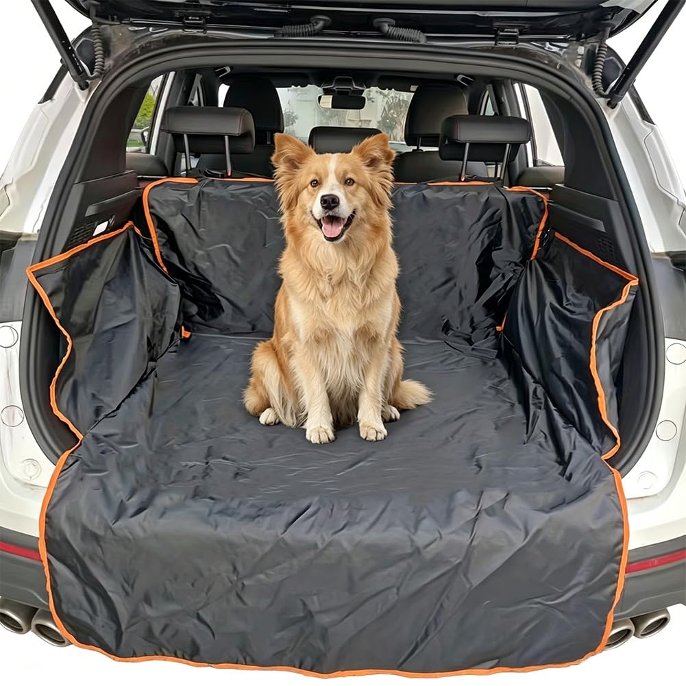 FVVGHBN Car Boot Liner for Infiniti QX QX30 QX50 QX55 QX56 QX60 QX70 QX80, Waterproof Nonslip Car Boot Protector Scratch-Proof Durable with Bumper Protection Easy to Clean