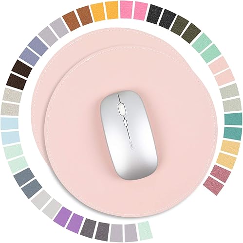 Almohadilla para mouse de cuero de PVC.