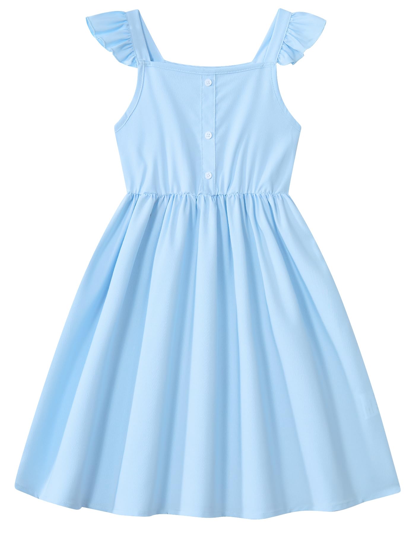 Kimoda Dress for Girls Casual Dresses Sleeveless A-line Sundress Summer Dresses for Girls 7-11 Party Dress