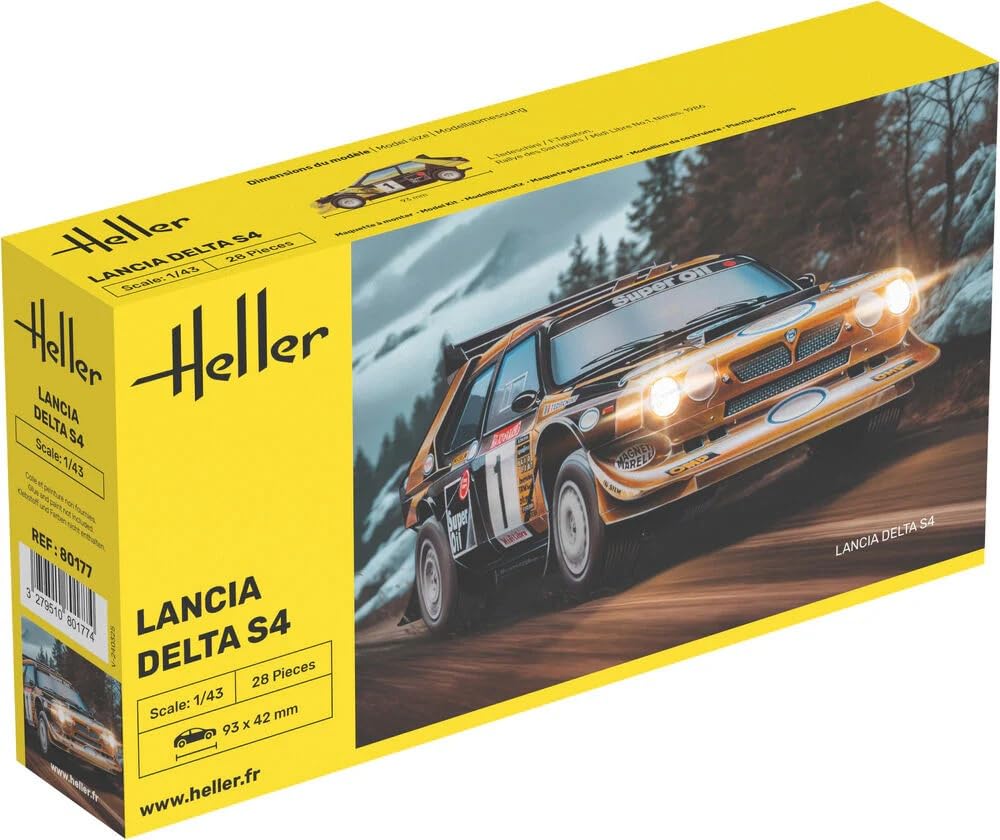 Amazon | エレール 1/43 ランチア デルタ S4 プラモデル HE80177