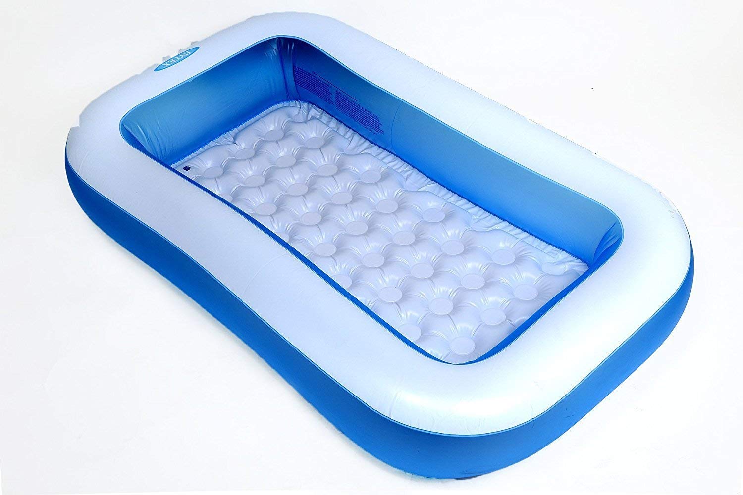 HARIKRUPEX Combo- 6 Ft Inflatable Bath Tub with Pump (Size: 166 x 100 x 28cm Color: Multi-Colored)